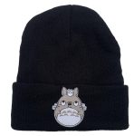 Totoro Beanie with Embroidered Logo