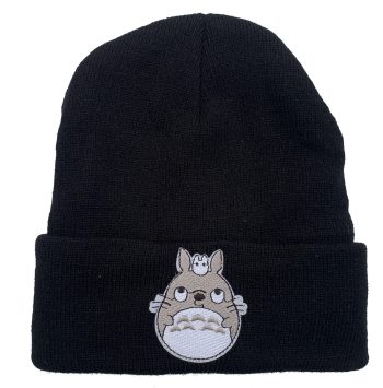 Totoro Beanie with Embroidered Logo