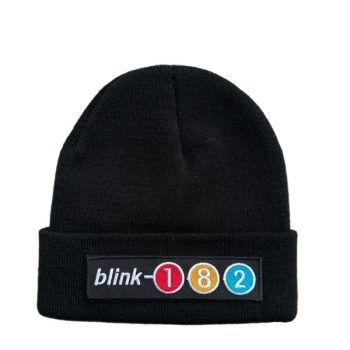 Blink 182 Beanie with Embroidered Logo