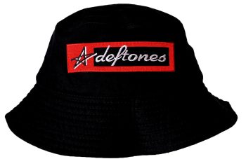 Deftones Bucket Hat with Embroidered Logo