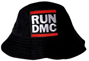 Run DMC Bucket Hat with Embroidered Logo