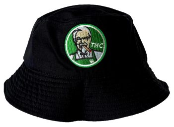 THC KFC Bucket Hat with Embroidered Logo
