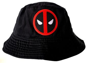Deadpool Bucket Hat with Embroidered Logo