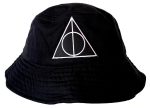 Harry Potter Deathly Hallows Bucket Hat with Embroidered Logo