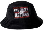 Five Finger Death Punch Bucket Hat with Embroidered Logo