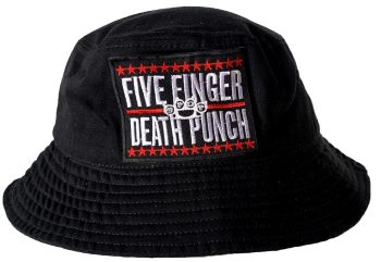 Five Finger Death Punch Bucket Hat with Embroidered Logo