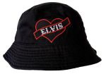 Elvis Bucket Hat with Embroidered Logo