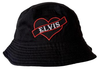 Elvis Bucket Hat with Embroidered Logo