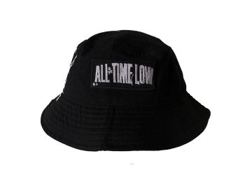 All Time Low Bucket Hat with Embroidered Logo
