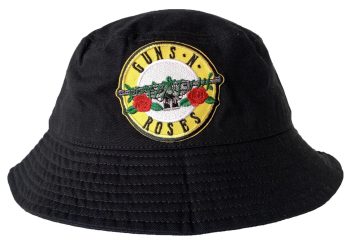 Guns N Roses Bucket Hat with Embroidered Logo - 2 Styles
