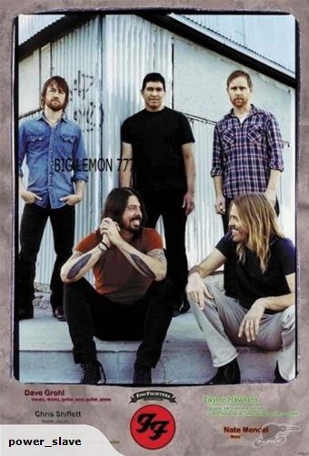 Foo Fighters Poster - group picture -p21