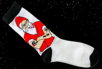 Bad Santa Socks