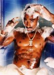 Tupac 2pac Poster - In the bath - p117