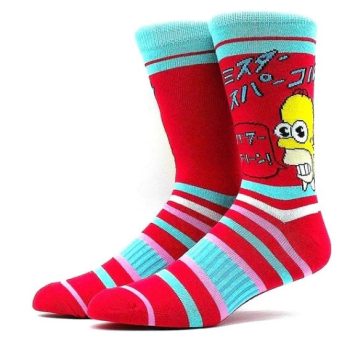 Homer Simpson Mr Sparkle Simpsons Socks