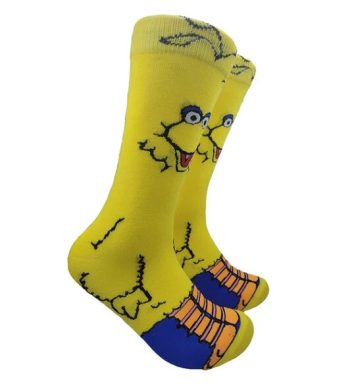 Big Bird Sesame Street Socks
