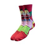 Krusty The Clown Simpsons Socks