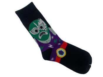 Mexican Wrestler Socks