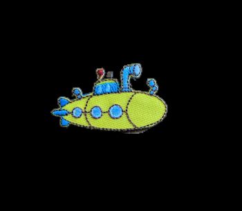 Yellow Submarine Embroidered Patch