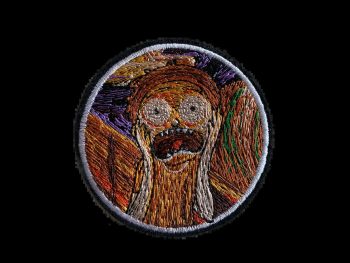 Morty Scream - Rick & Morty Embroidered Patch