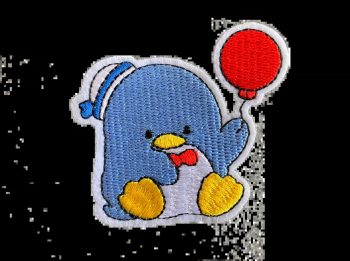 Tuxedo Sam Embroidered Patch