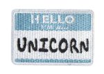 Hello, I'm A Unicorn' Embroidered Patch