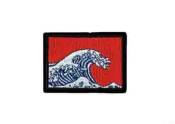 The Great Wave Embroidered Patch