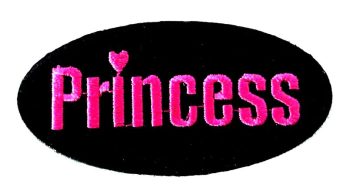Princess Embroidered Patch