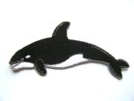 Orca / Killer Whale Embroidered Patch