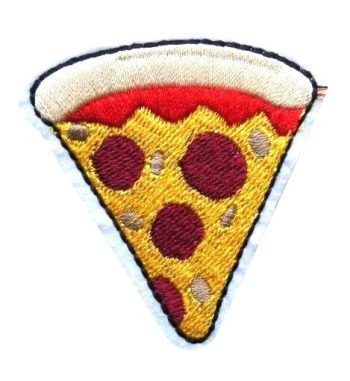 Pizza Slice Embroidered Patch