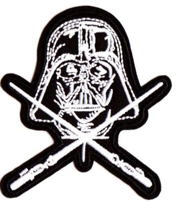 Darth Vader Skull Star Wars Embroidered Patch