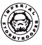 Imperial Stormtrooper Star Wars Embroidered Patch