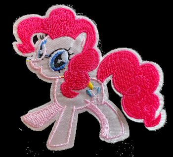 My Little Pony Embroidered Patch - Pinkie Pie