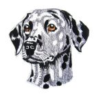 Dalmatian Embroidered Patch