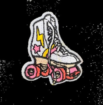 RollerSkate Embroidered Patch