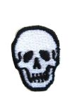 Skull - Embroidered Mini Patch
