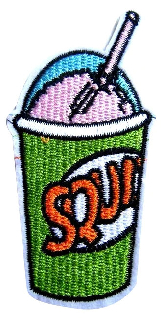 Simpsons Squishee Embroidered Patch