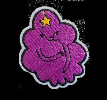 Lumpy Space Princess Adventure Time Embroidered Patch