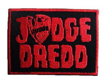 Judge Dredd Embroidered Patch