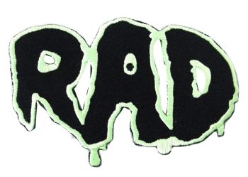 Rad 80s style Embroidered Patch