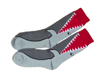 Hungry Shark Attack Socks