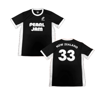 Pearl Jam 2024 NZ Event Sports Jersey - All Blacks Style