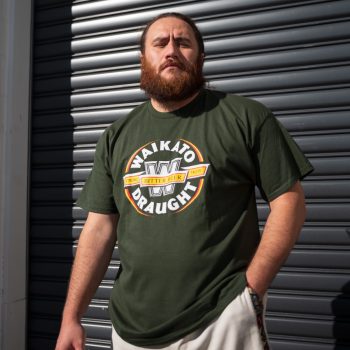Waikato Draught Beer Shirt - Available in Size S, M, L, XL, 2XL